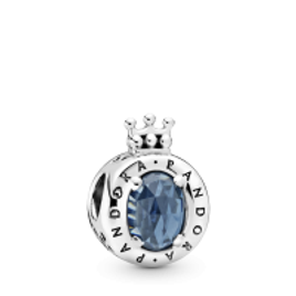 Imagem da oferta Charm O Coroa Pandora Azul Brilhante - 798266NMB