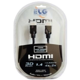 Imagem da oferta Cabo HDMI ELG 1.4 High Speed HS2030 com Ethernet - 3 Metros