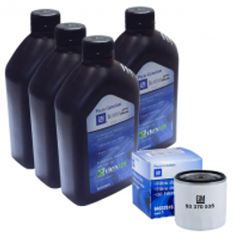 Imagem da oferta Kit Troca Óleo 5w30 SN 100% Sintetico Filtro Dexos1 Ilsac GF5 Flex Alcool GNV Prisma 2008 em Diante