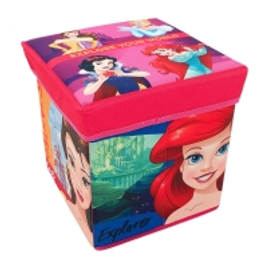 Imagem da oferta Caixa Organizadora com Tampa em MDF 2 Peças Rosa e Vermelho Zippy Toys 6173