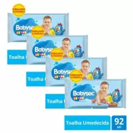 Imagem da oferta Toalha Umedecida Babysec Ultrafresh - Kit com 368 Unidades