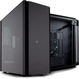 Imagem da oferta Gabinete Gamer Corsair Obsidian Series 1000D Super-Tower RGB Vidro Temperado Preto - CC-9011148-WW