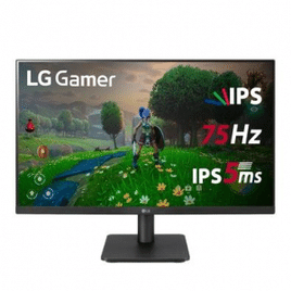 Imagem da oferta Monitor Gamer LG 23.8" 75Hz Full HD IPS HDMI VESA FreeSync Sem Bordas Preto - 24MP400-B