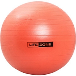 Imagem da oferta Bola de Pilates Laranja 65cm com Bomba - Life Zone