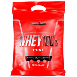 Imagem da oferta Whey 100% Pure (Refil-907g) IntegralMedica - Chocolate