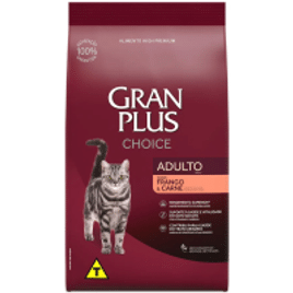 Imagem da oferta Ração GranPlus Choice Gatos Adultos Frango e Carne - 10,1kg