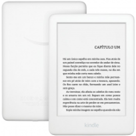 Imagem da oferta E-reader Amazon Kindle 10ªGeração Branco Tela de 6" Wi-Fi 8GB de Memória Iluminação Embutida