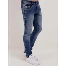 Imagem da oferta Calça Jeans Masculina Azul Aktoos