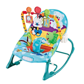 Imagem da oferta Cadeira de Descanso Musical FunTime New 18kgs Azul-Maxi Baby