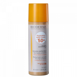 Imagem da oferta Protetor Solar Bioderma Photoderm Nude Touch FPS 50 Dourado com Cor 40ml