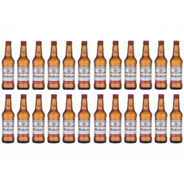 Imagem da oferta Kit Cerveja Budweiser Lager 24 Unidades 330ml