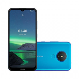 Imagem da oferta Smartphone Nokia 1.4 64GB 2GB Ram 4G WI-FI Dual Chip Câmera Dupla + Selfie 5mp Tela 6.5" HD+ Azul