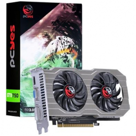Placa de Vídeo PCYes NVIDIA GeForce GTX 750 2GB GDDR5 128 Bits - PA750DR5128DF