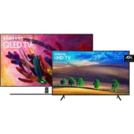 Imagem da oferta Samsung 55 QLed Q7FN + Smart TV LED 40'' Samsung Ultra HD 4k 40NU7100