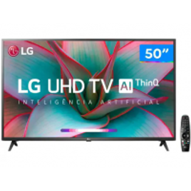 Imagem da oferta Smart TV 4K LED 50” LG 50UN7310 Wi-Fi Bluetooth 3 HDMI 2 USB - 50UN7310PSC