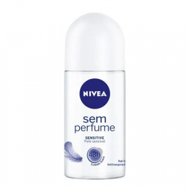 Imagem da oferta 6 Unidades Desodorante Roll On Nivea Sensitive Sem Perfume 50ml