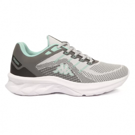 Tênis Kappa Wave Feminino - Cinza+Verde