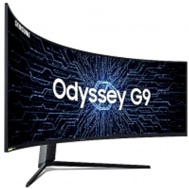 Monitor QLED Curvo 49" Samsung Odyssey G9 DQHD 240hz 1ms G-sync Freesync - LC49G95TSSLXZD