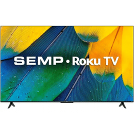 Imagem da oferta Smart Tv Led 50 Rk8600 Roku tv 4k Uhd Hdr Wifi Dual Band Semp 110V/220V