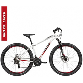 Bicicleta Vulcan Aro 29 Freio a Disco Mecânico Câmbio Traseiro Shimano 21 Marchas - Caloi