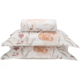 Colcha Casal Bett Design Sweet Flowers - 3 Peças