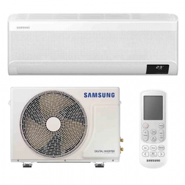 Imagem da oferta Ar Condicionado Split Samsung Wind-Free Digital Inverter 9000BTUs Quente e Frio - AR09TSEABWKNAZ