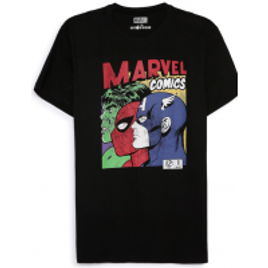 Imagem da oferta Camiseta Marvel Comics Retrô - Masculina