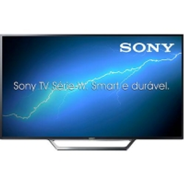 Imagem da oferta Smart TV LED 40" Sony KDL-40W655D Full HD com Conversor Digital 2 HDMI 2 USB Wi-Fi Foto Sharing Plus Miracast Preta nas