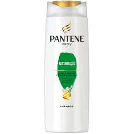 Imagem da oferta 10 Unidades - Shampoo Pantene Restauração Reparação de Danos a Cada Uso com Óleo de Argan Tratamento Capilar 400 ml