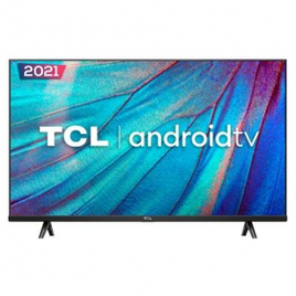 Smart TV Semp TCL LED 32 HDR 1366x768 (HD) USB HDMI WI-FI 60hz Google Assistant Borda Fina Android-Cts Preto - 32s615