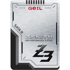 SSD Geil Zenith Z3 1TB Sata III Leitura 520MBs e Gravação 470MBs - GZ25Z3-1TBP