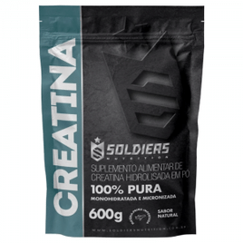 Imagem da oferta Creatina Monohidratada 600g - 100 % Pura Importada -Soldiers Nutrition