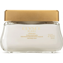 Imagem da oferta Creme Hidratante Acetinado Desodorante Elysée Blanc 250g - O Boticário