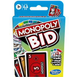 Imagem da oferta Jogo de Cartas Monopoly Bid - Hasbro