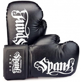 Imagem da oferta Luva De Boxe E Muay Thai Spank Infantil - 6Oz - Preto
