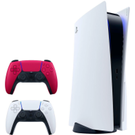 Imagem da oferta Console PlayStation 5 Digital Edition - Sony + Controle Sem fio DualSense