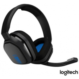 Imagem da oferta Headset Gamer Astro A10 Cinza e Azul - Logitech