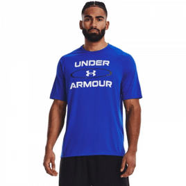 Imagem da oferta Camiseta de Treino Masculina Under Armour Tech 2.0 WM GP SS BRZ Tam G