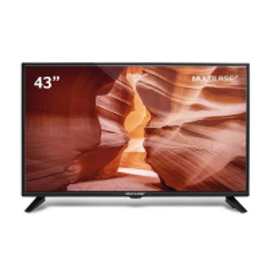 Imagem da oferta TV 43" Multilaser Full HD 2 HDMI 1 USB + Conversor TV Digital TL018