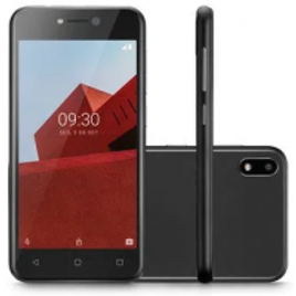 Imagem da oferta Smartphone Multilaser E 3G 16GB Tela 5.0 Quad Core Câmera traseira 5MP + 5MP frontal Preto - P9101