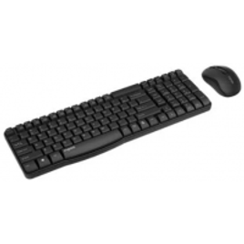 Combo Rapoo Teclado e Mouse Sem Fio 2.4 ghz Black 5 Anos de Garantia X1800S - RA001