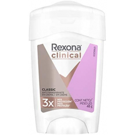 Desodorante Antitranspirante Rexona Clinical Classic 48g cada (Total 10 unidades)