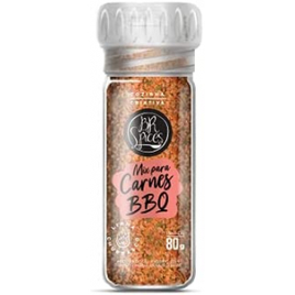 Tempero Mix para Carnes (bbq) com Moedor 80g - BR Spices