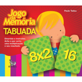 Imagem da oferta Livro Jogo da Memória e Tabuada - Paulo Tadeu