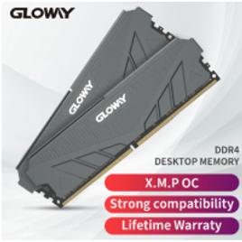 Memória RAM DDR4 8GBx2 3000mhz Gray Gloway