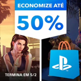 Imagem da oferta Promoção de Jogos - Economize 50% - PS4
