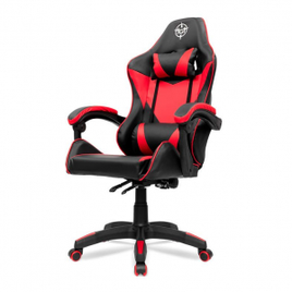 Imagem da oferta Cadeira Gamer TGT Pusher Preta e Vermelha TGT-PSHR-BLRD01