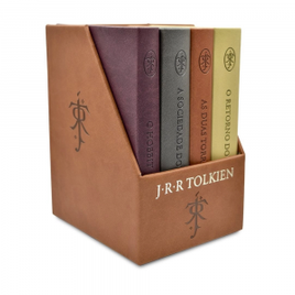 Imagem da oferta Livro Box Pocket Luxo de O Senhor Dos Anéis + O Hobbit 1ª Edição - J.R.R Tolkien