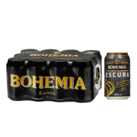 Imagem da oferta Cerveja Bohemia Escura 350ml Caixa (12 unidades)