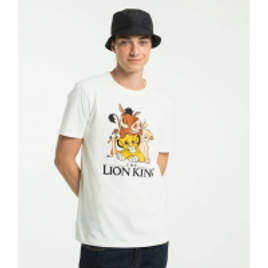 Imagem da oferta Camiseta Manga Curta Estampa Rei Leão